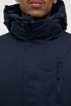 Closed Nylon winter jacket Dark night Outlet