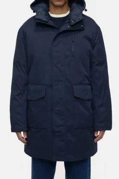 Closed Nylon winter jacket Dark night Outlet