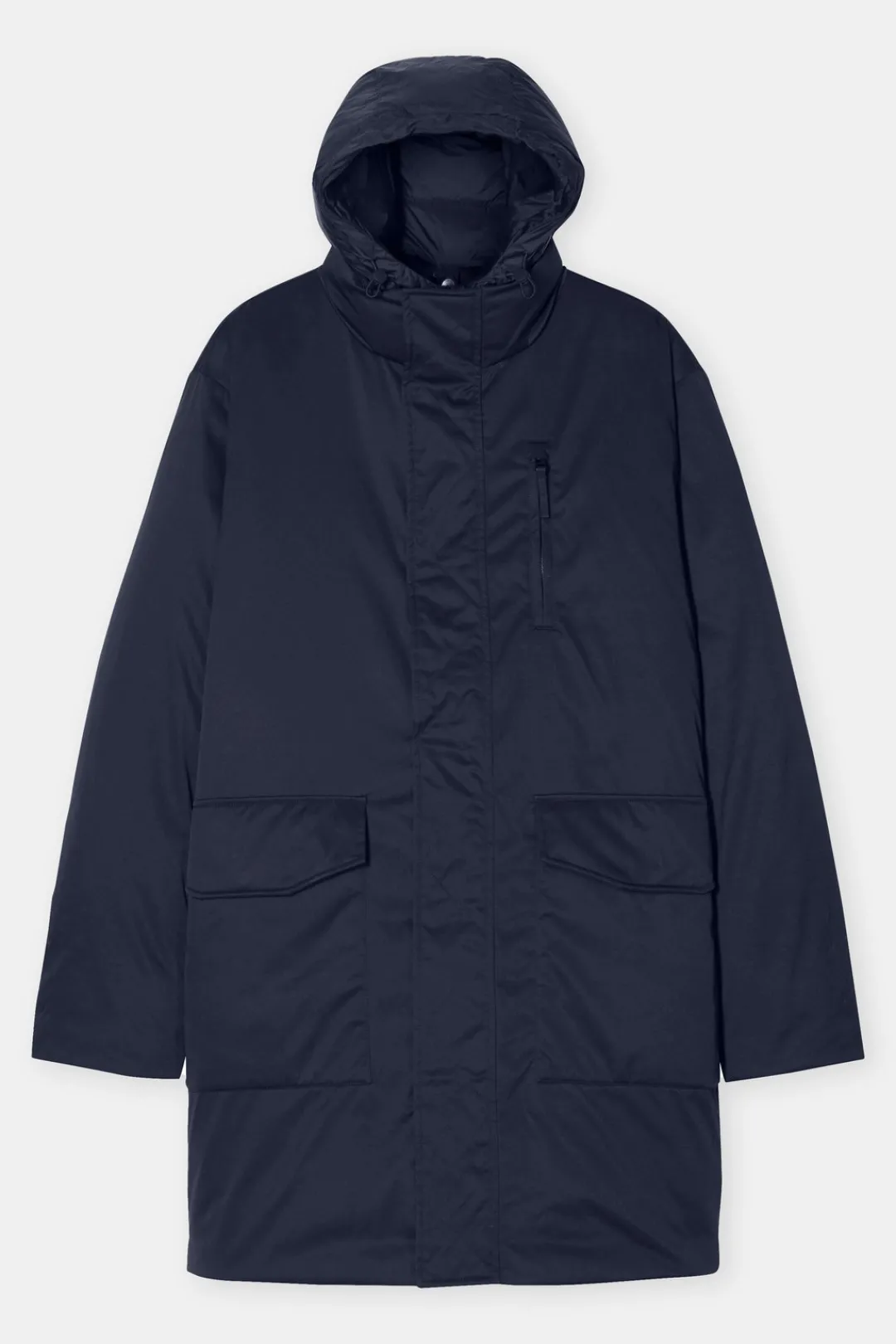 Closed Nylon winter jacket Dark night Outlet