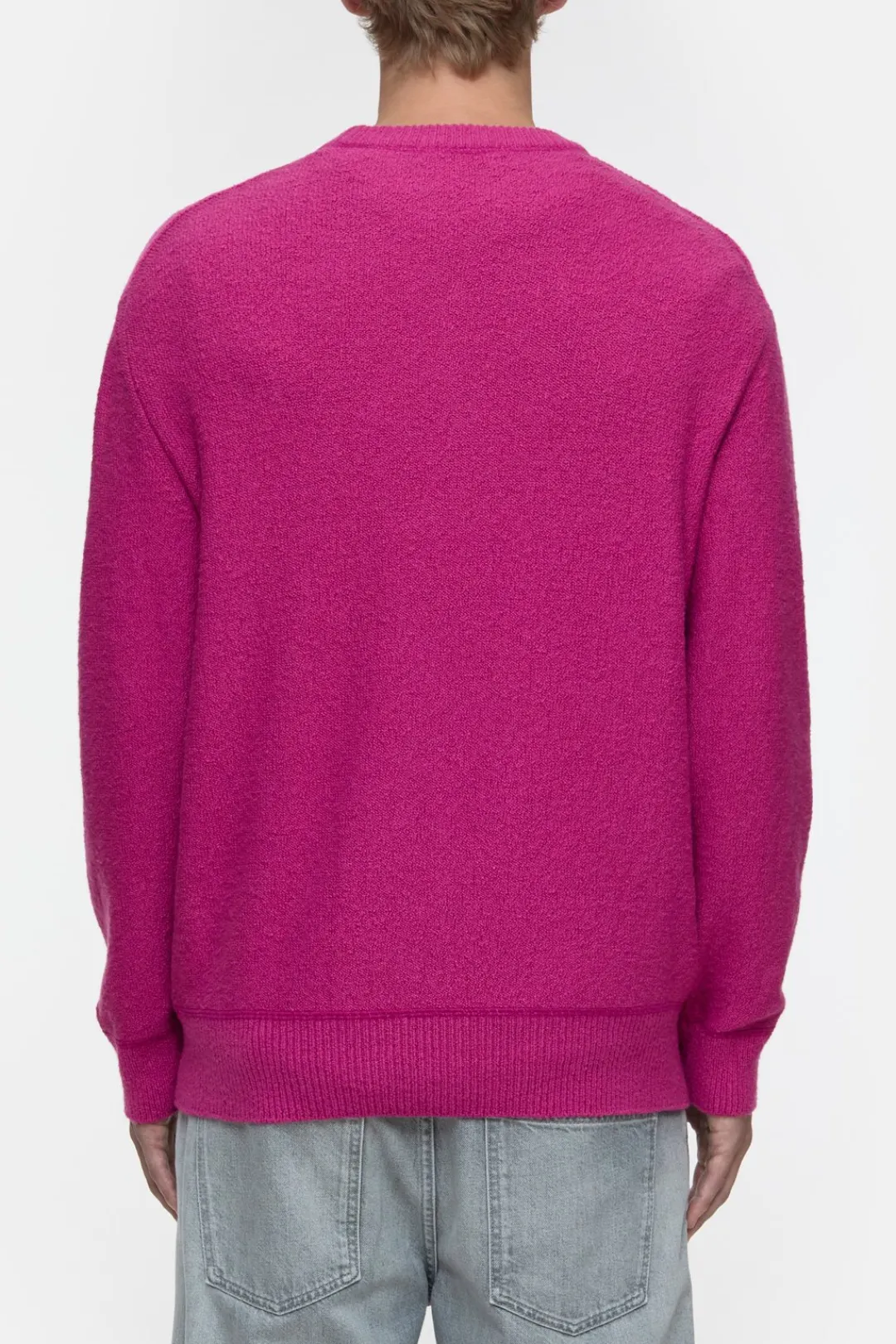 Closed Organic cotton blend jumper Radiant pink