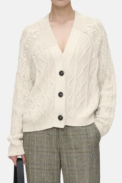 Closed Organic cotton cardigan Ivory Outlet