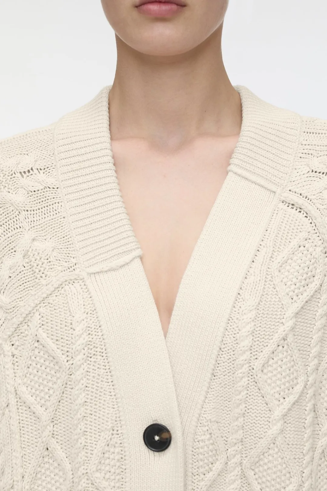 Closed Organic cotton cardigan Ivory Outlet