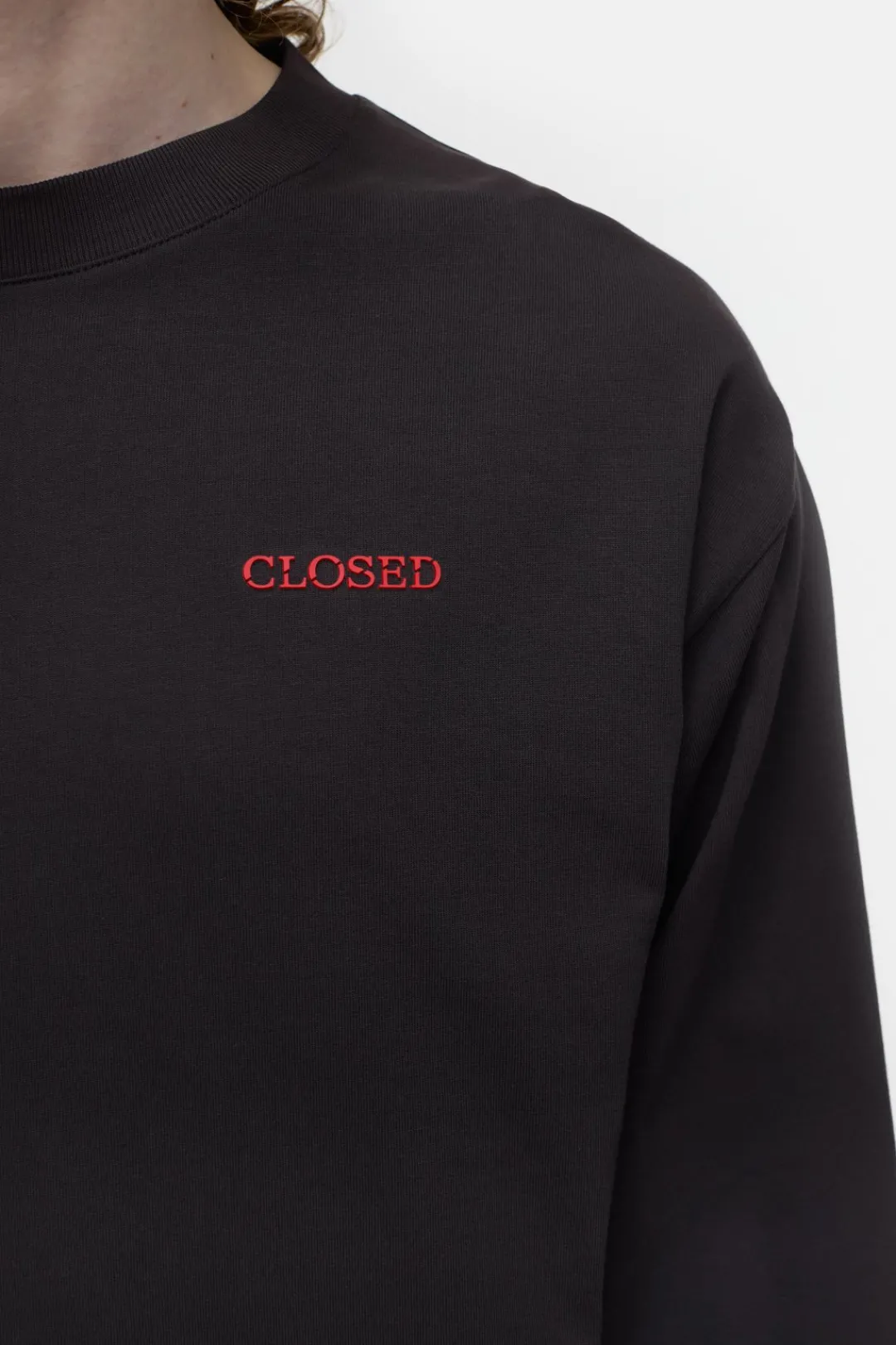 Closed Organic Cotton Longsleeve Ebony Clearance