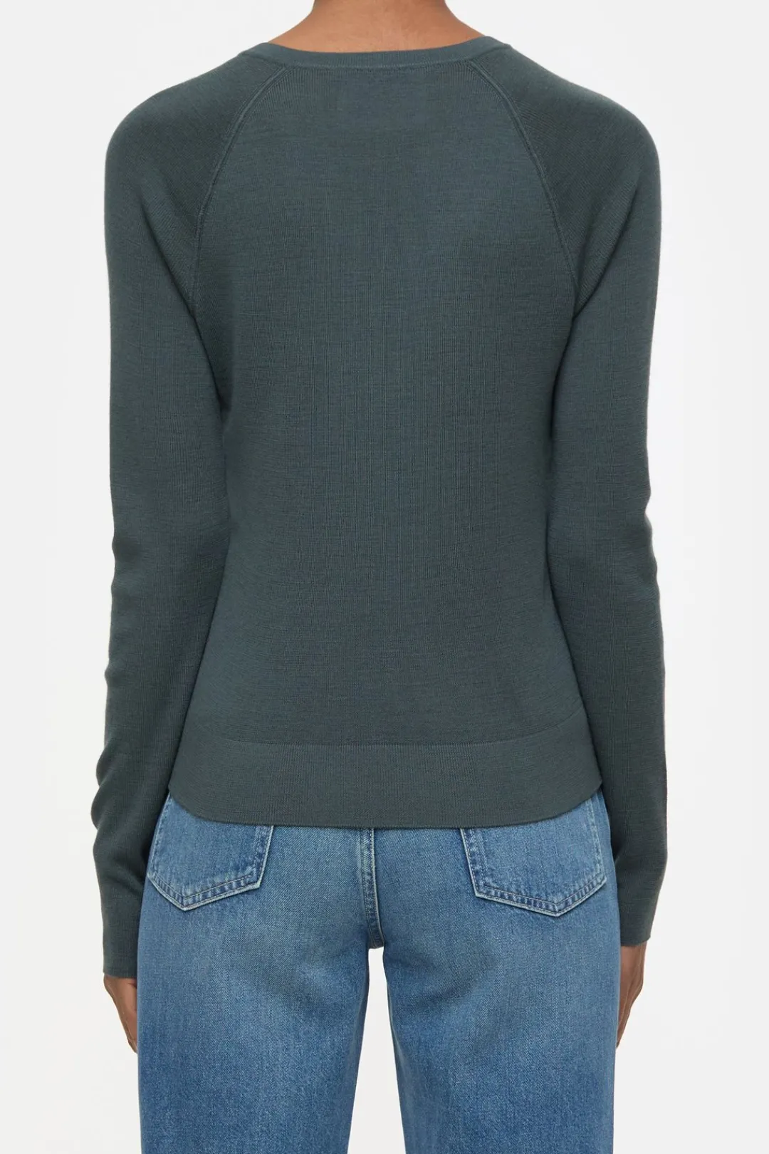 Closed Organic wool jumper Pini green Sale