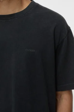 Closed Organic-cotton T-shirt Black New