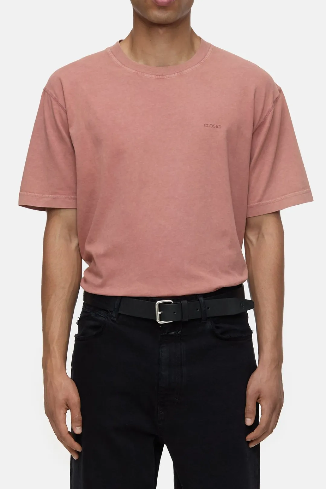 Closed Organic-cotton T-shirt Red clay Best