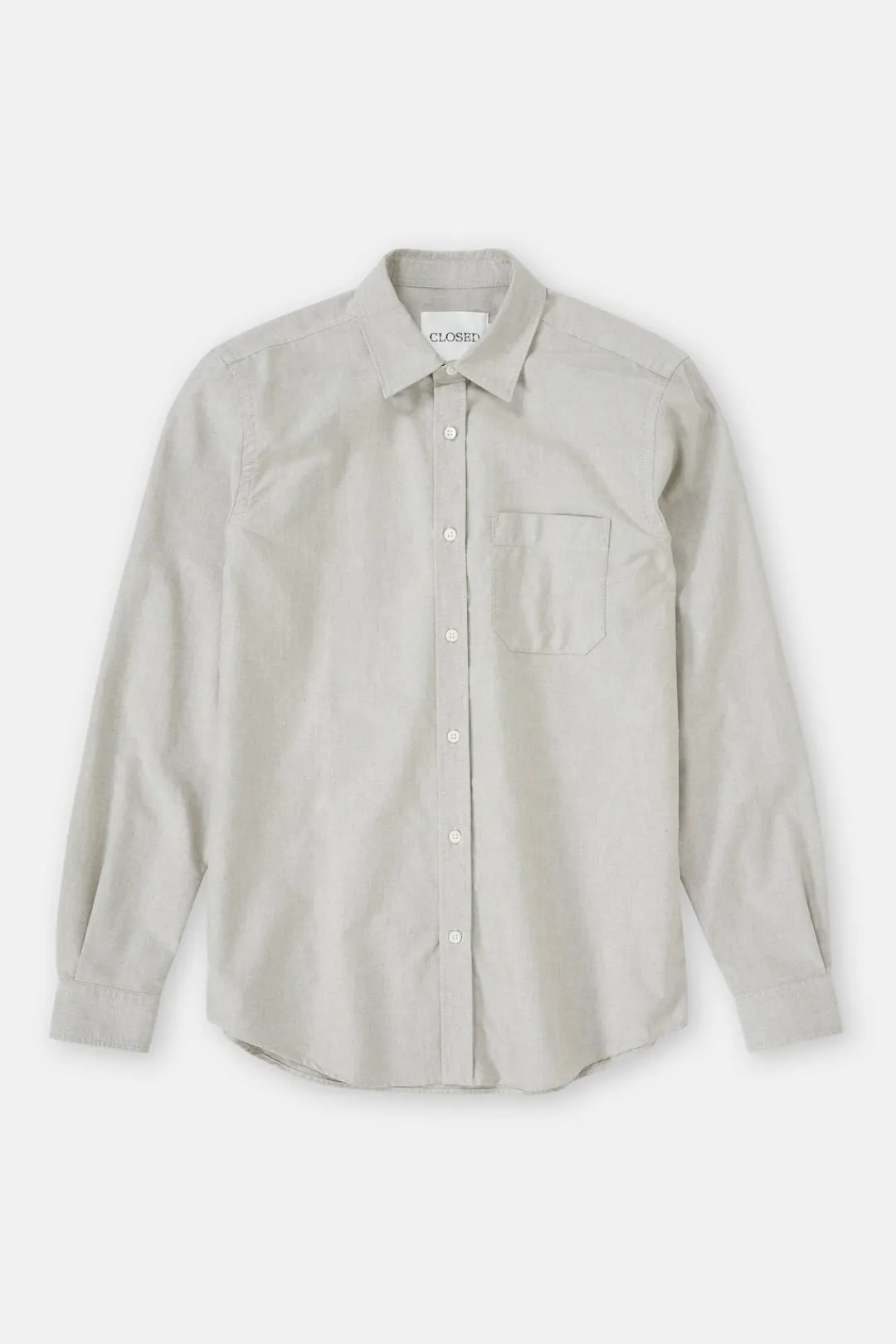 Closed Oxford shirt Golden moss Hot