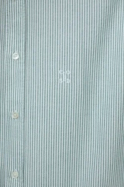 Closed Oxford shirt Eucalyptus Outlet