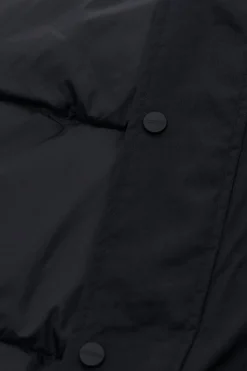 Closed Padded nylon vest Black Sale