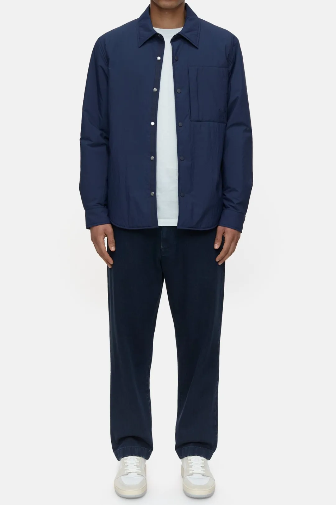 Closed Padded overshirt Smokey blue Best