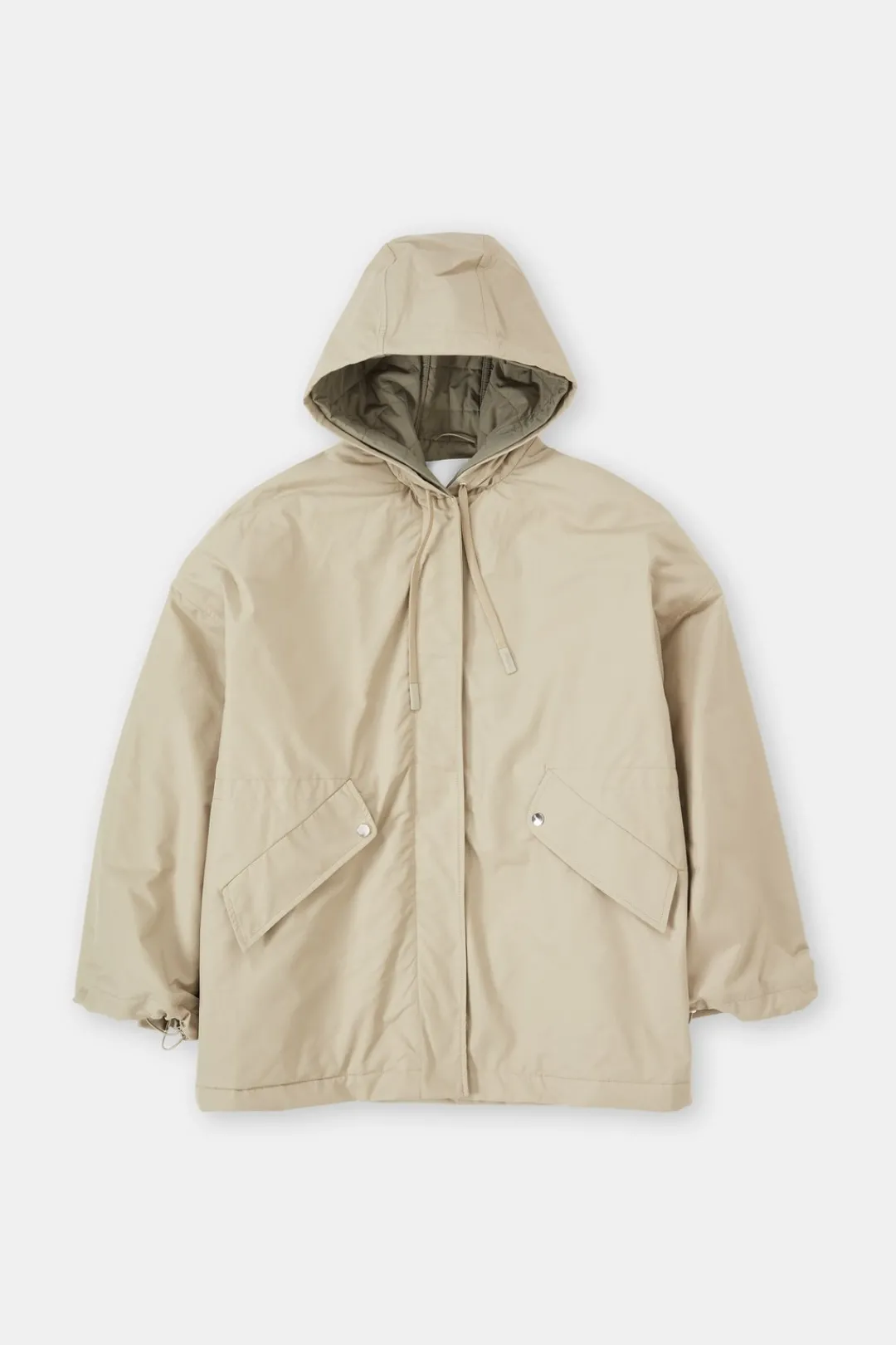 Closed Parka Pastel olive New