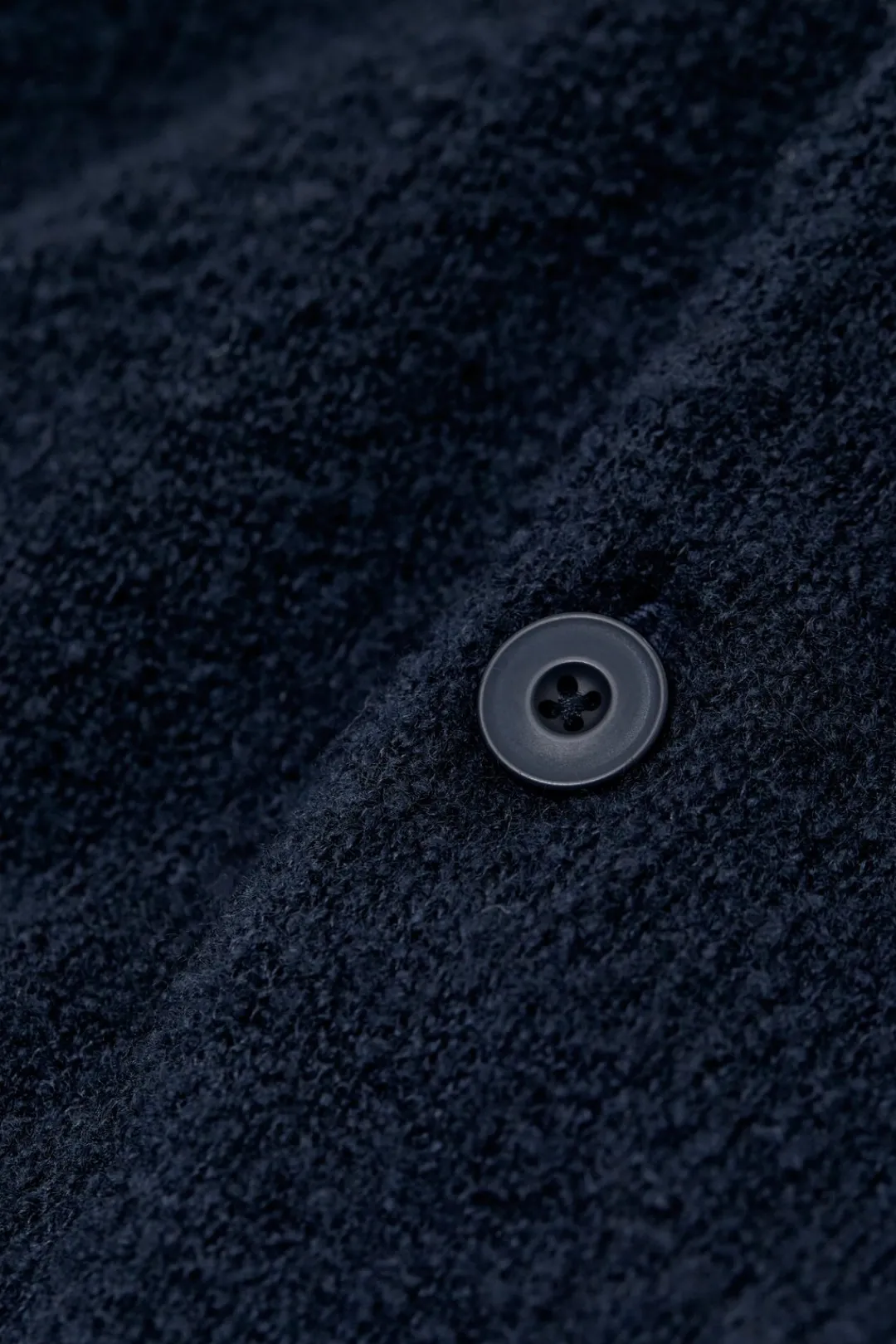Closed Polo jumper in wool blend Dark night