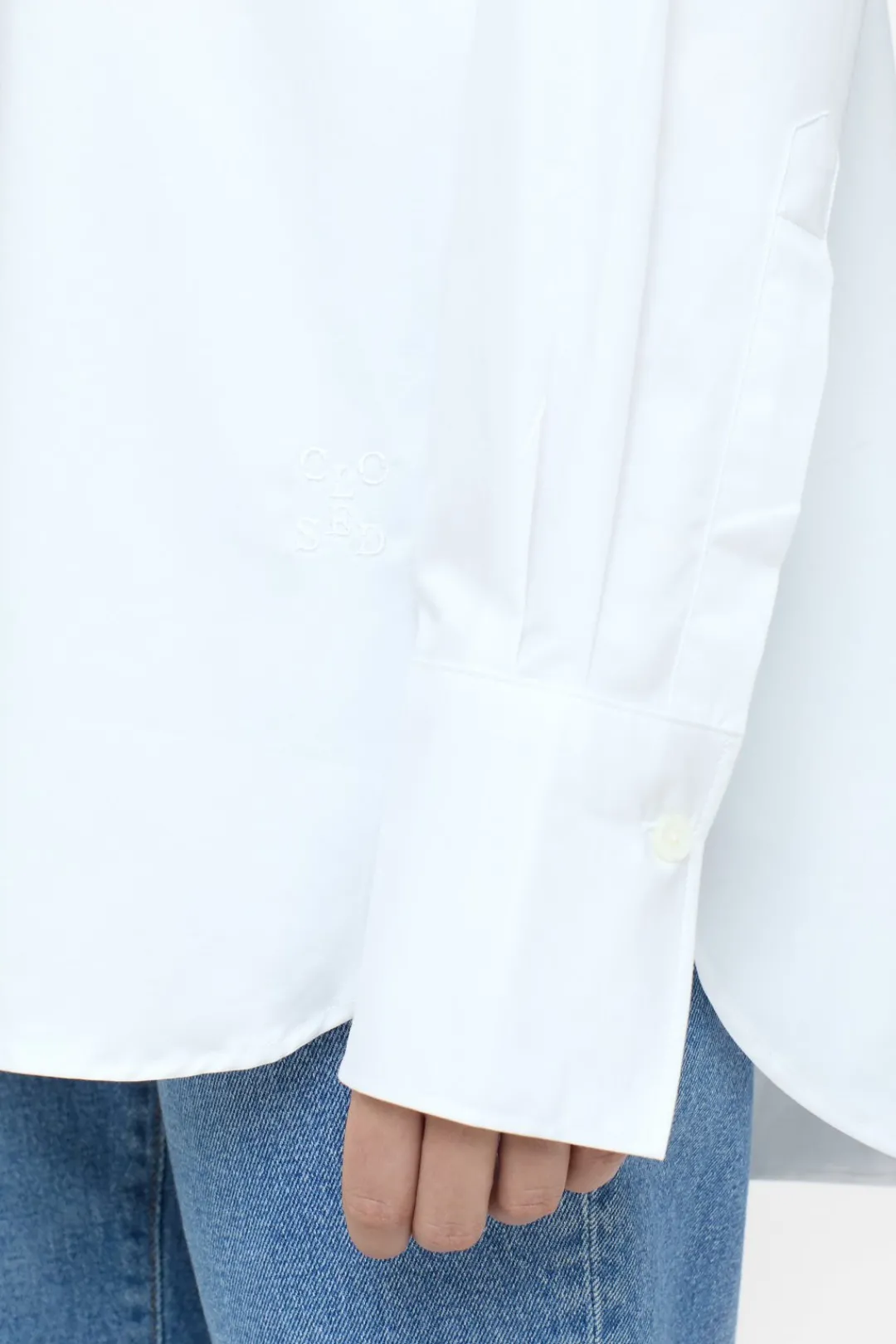 Closed Poplin blouse White Clearance