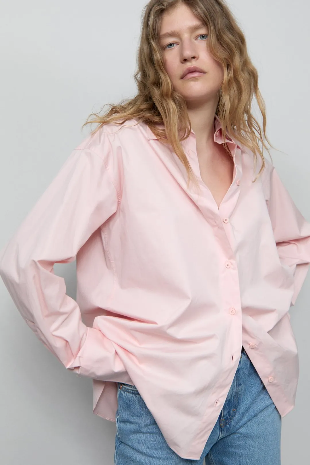 Closed Poplin blouse English rose Hot