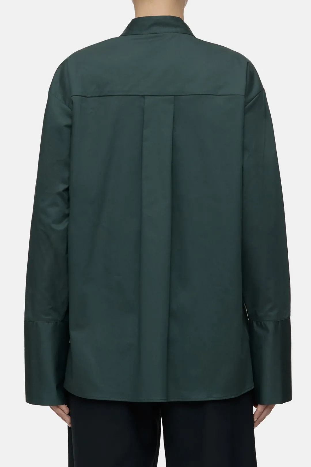 Closed Poplin shirt blouse Pini green Hot