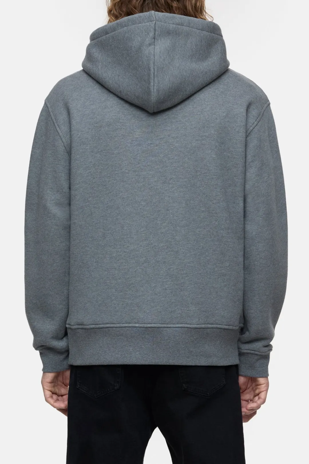 Closed Printed Hoodie Dark grey melange