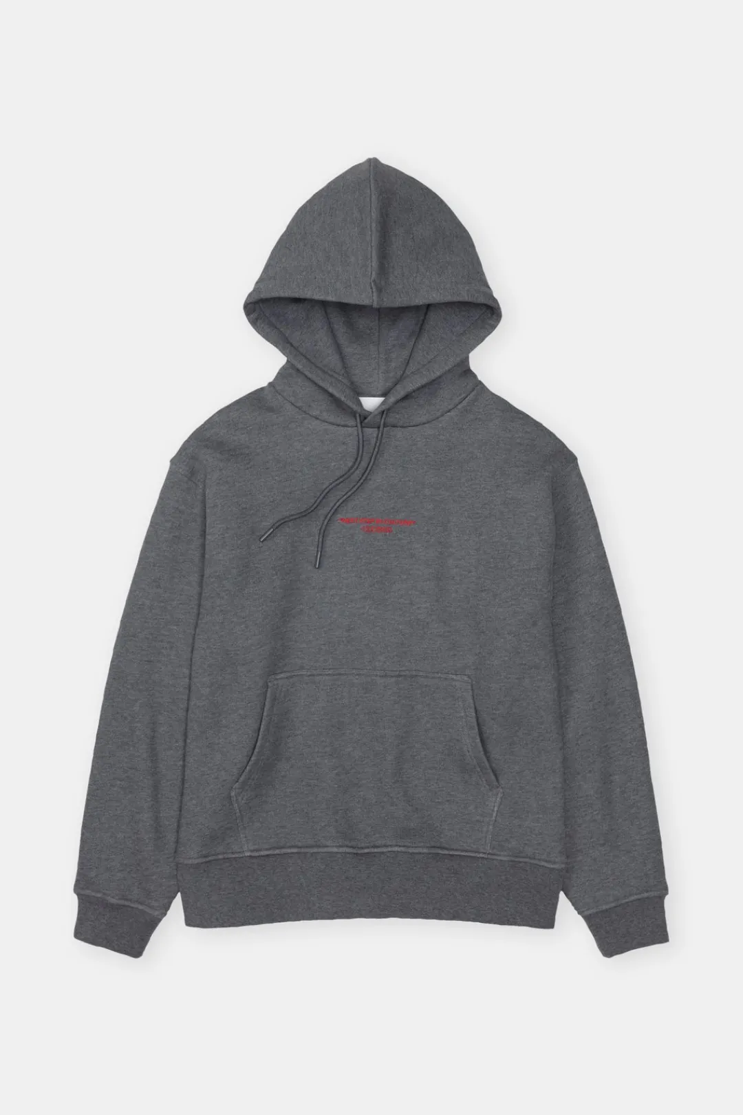 Closed Printed Hoodie Dark grey melange