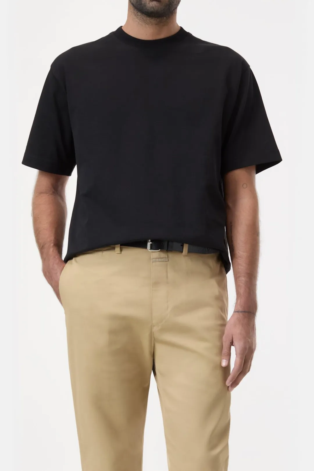 Closed Printed T-Shirt Black Hot