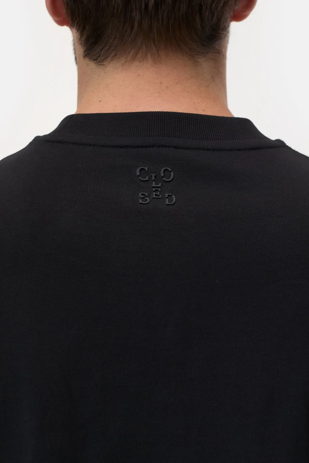 Closed Printed T-Shirt Black Hot