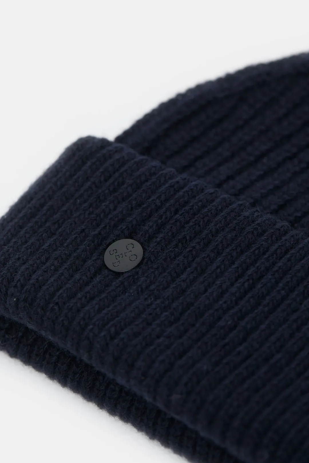 Closed Pure Wool Sailor Beanie Dark night Online