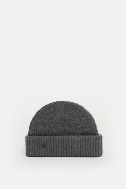 Closed Pure Wool Sailor Beanie Dark grey melange