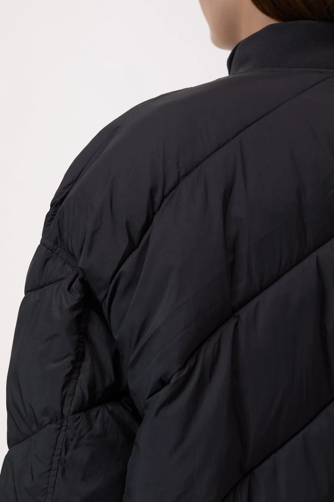 Closed Quilted bomber jacket Black Discount
