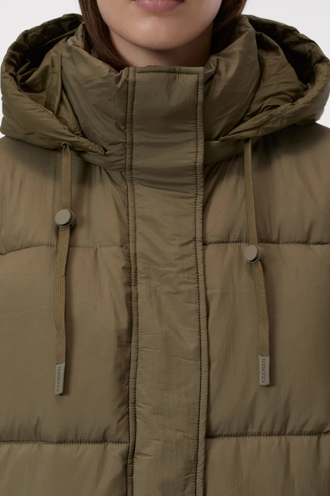 Closed Quilted jacket Ver green