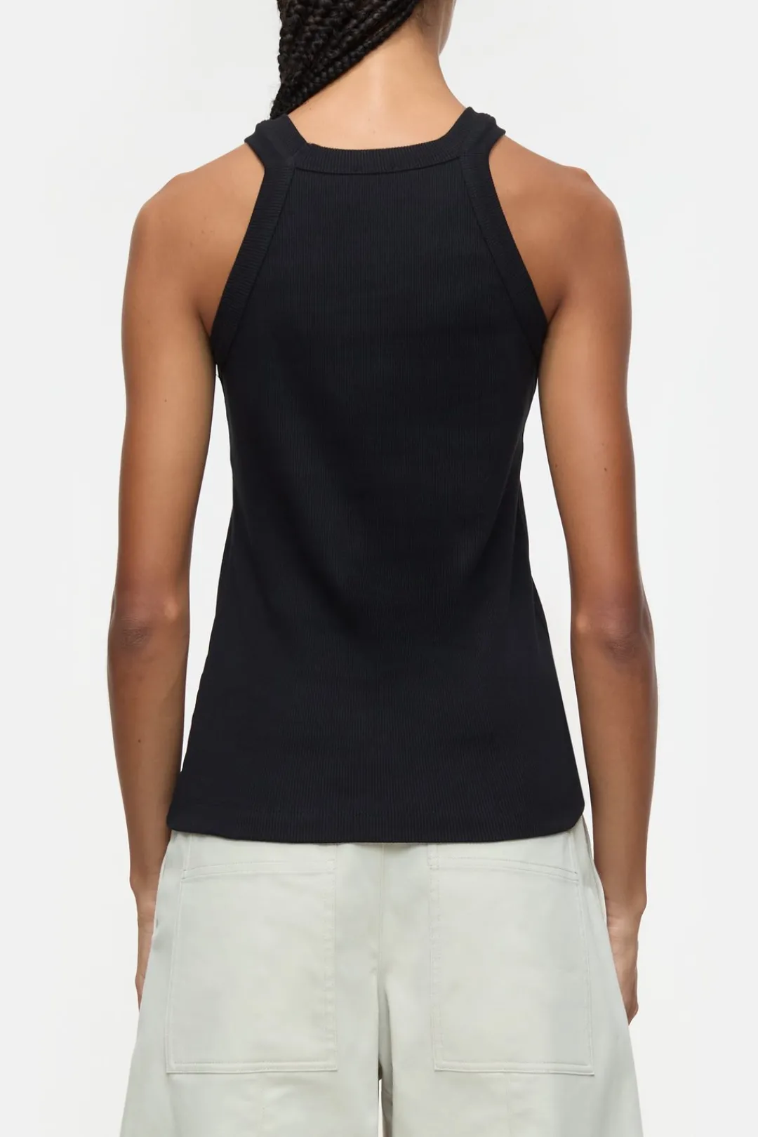 Closed Racer top Black