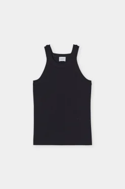 Closed Racer top Black