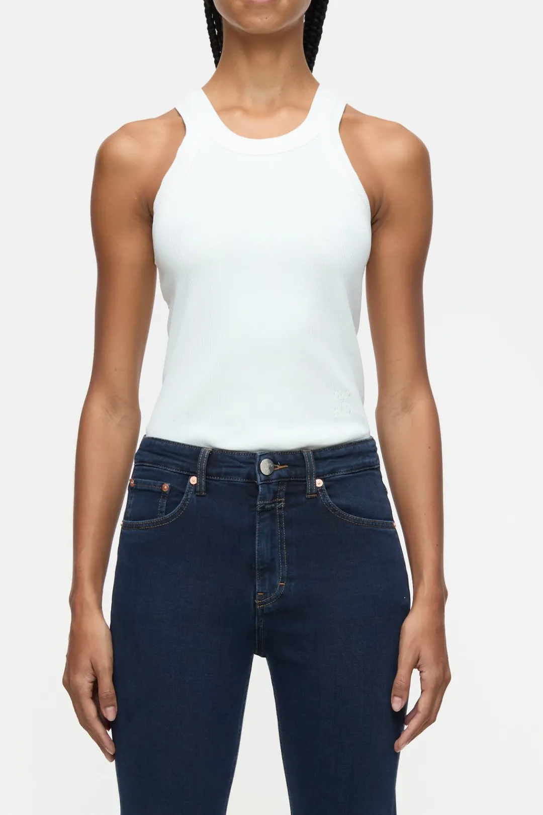 Closed Racer top Ivory New