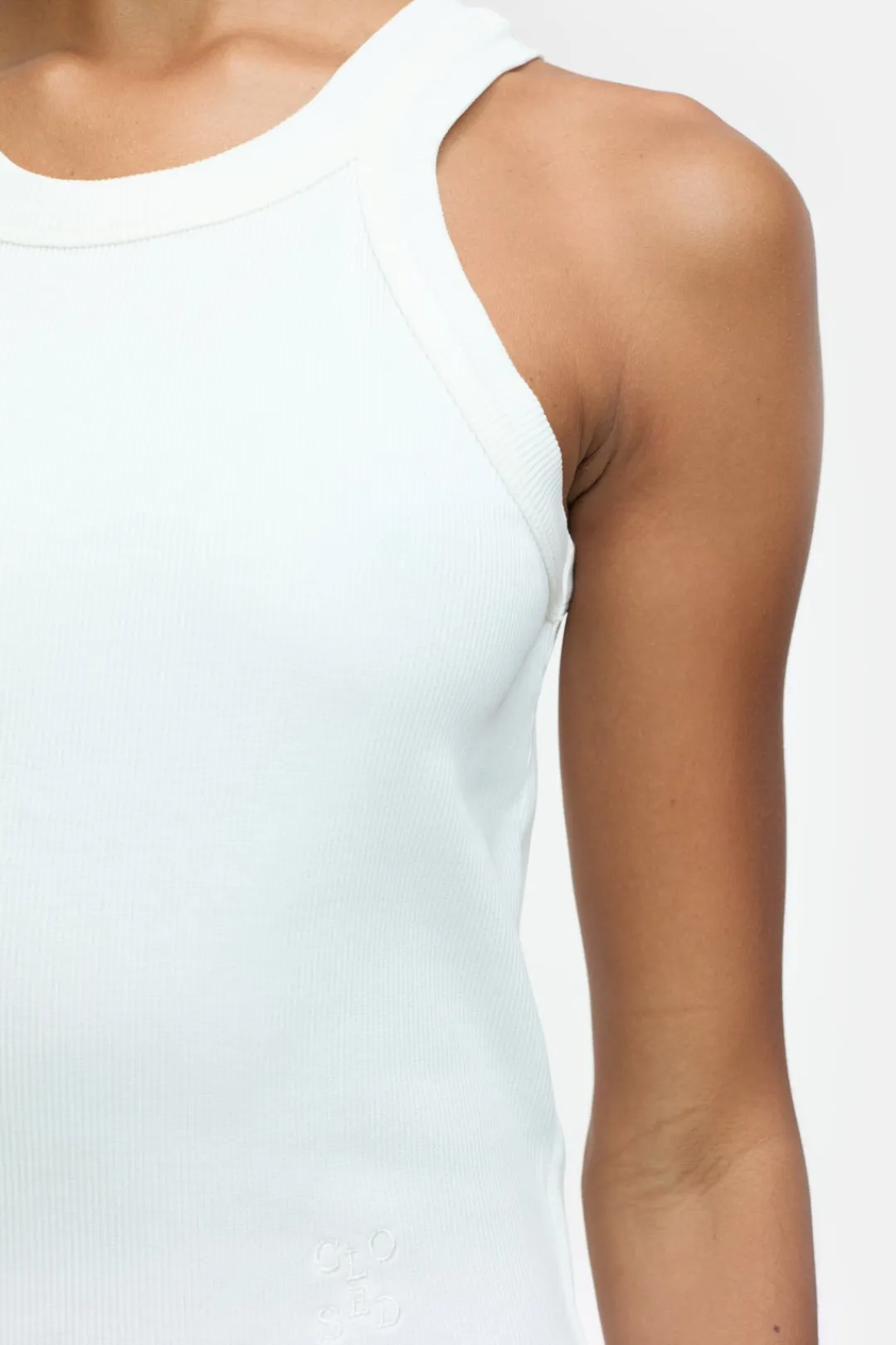 Closed Racer top Ivory New