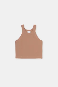 Closed Racer top Biscotti brown Clearance