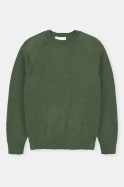 Closed Raglan Jumper Eucalyptus Discount