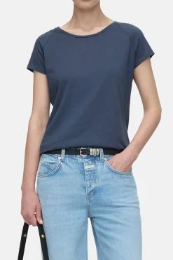 Closed Raglan shortsleeve shirt Smokey blue