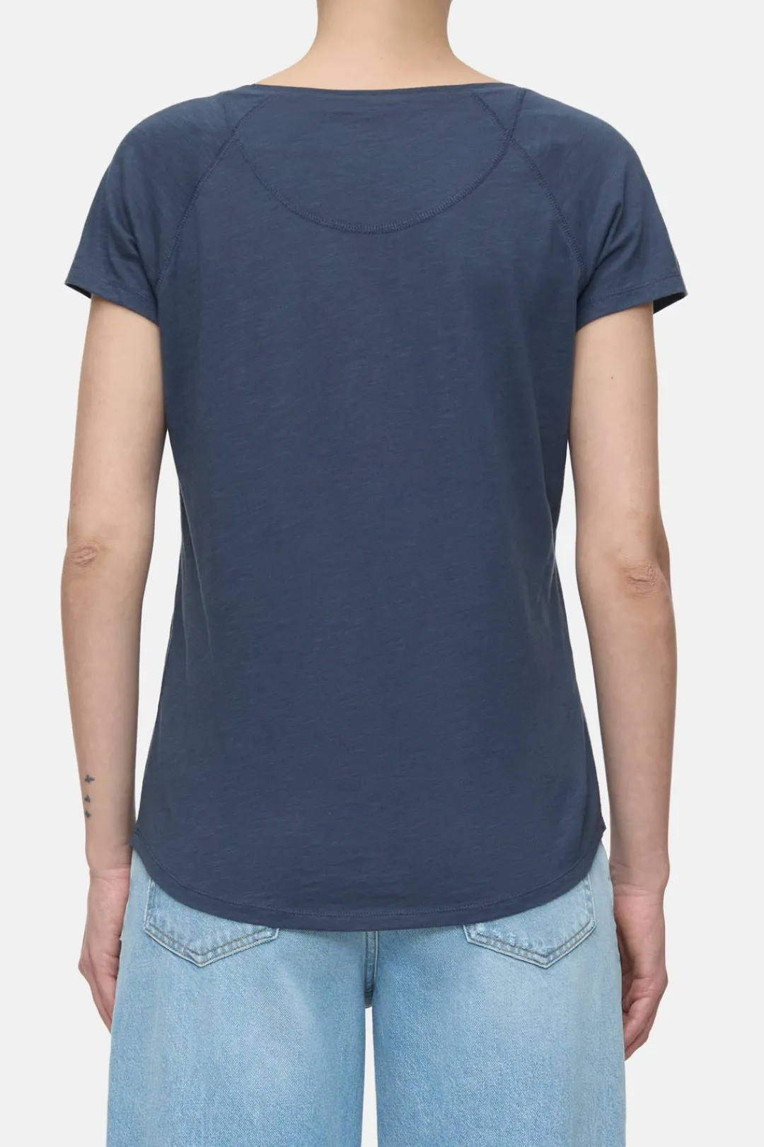 Closed Raglan shortsleeve shirt Smokey blue