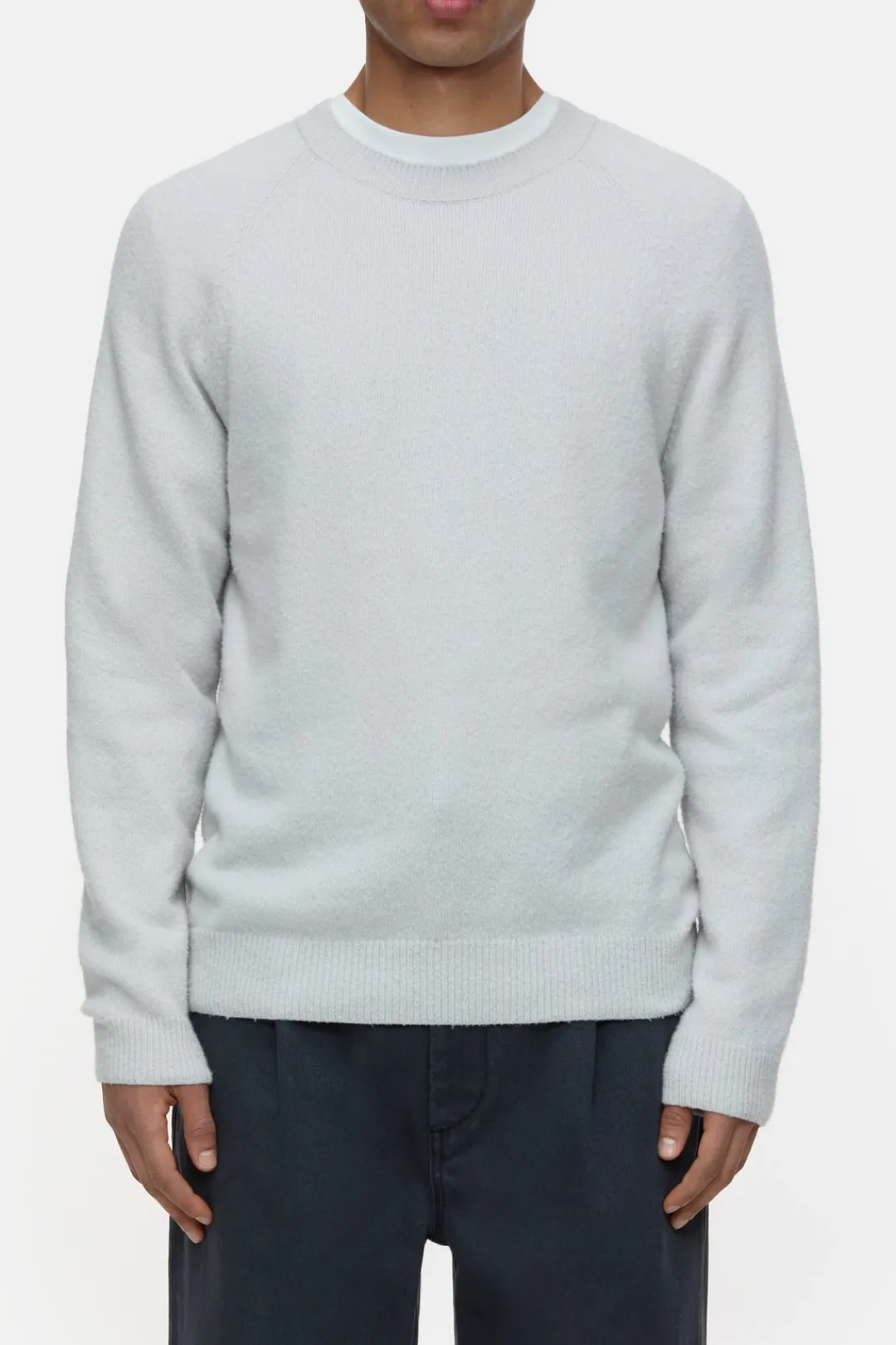 Closed Raglan-pullover Oyster grey Online