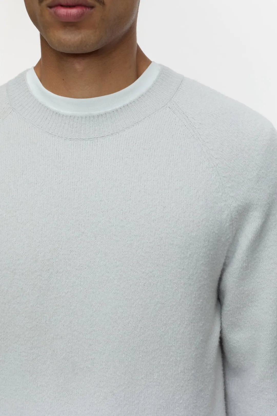 Closed Raglan-pullover Oyster grey Online