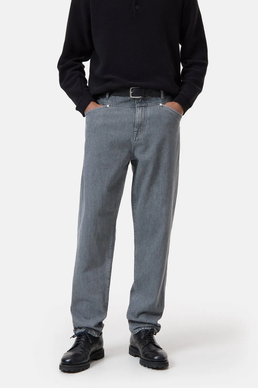 Closed Regular Jeans - Style Name X-Lent Tapered Dark grey Hot