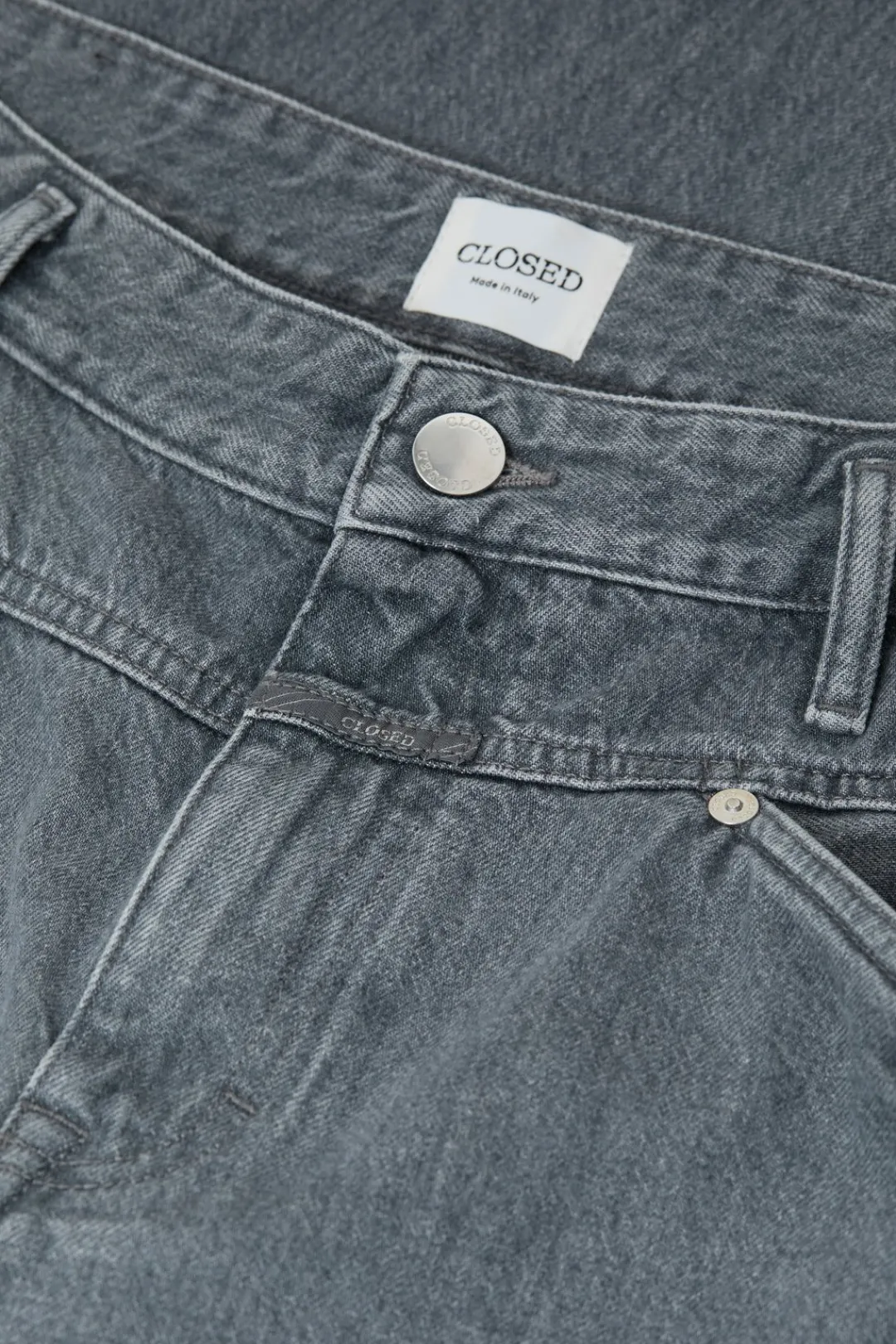 Closed Regular Jeans - Style Name X-Lent Tapered Dark grey Hot