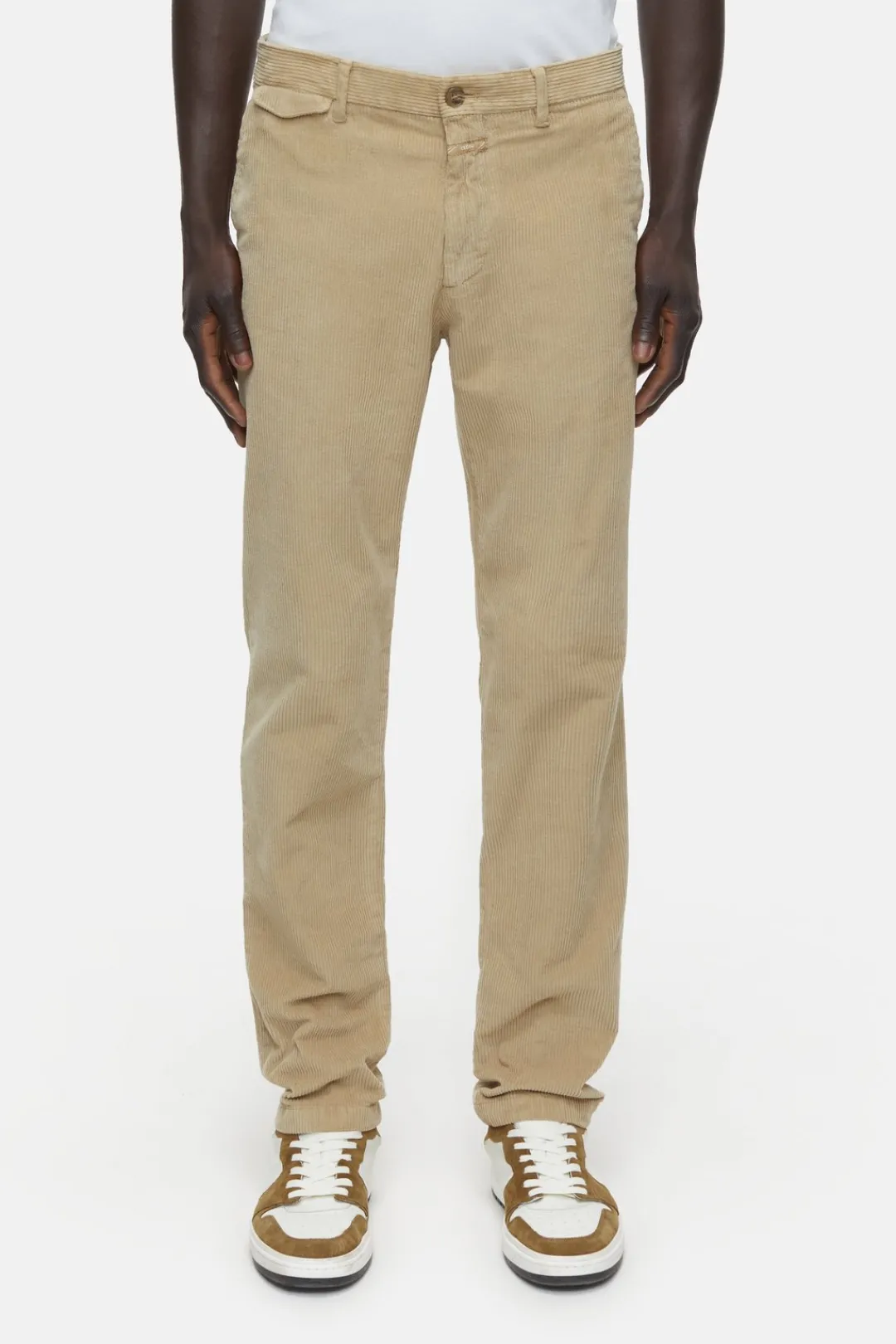 Closed Regular Pants - Style Name Atelier Tapered biscuit Sale