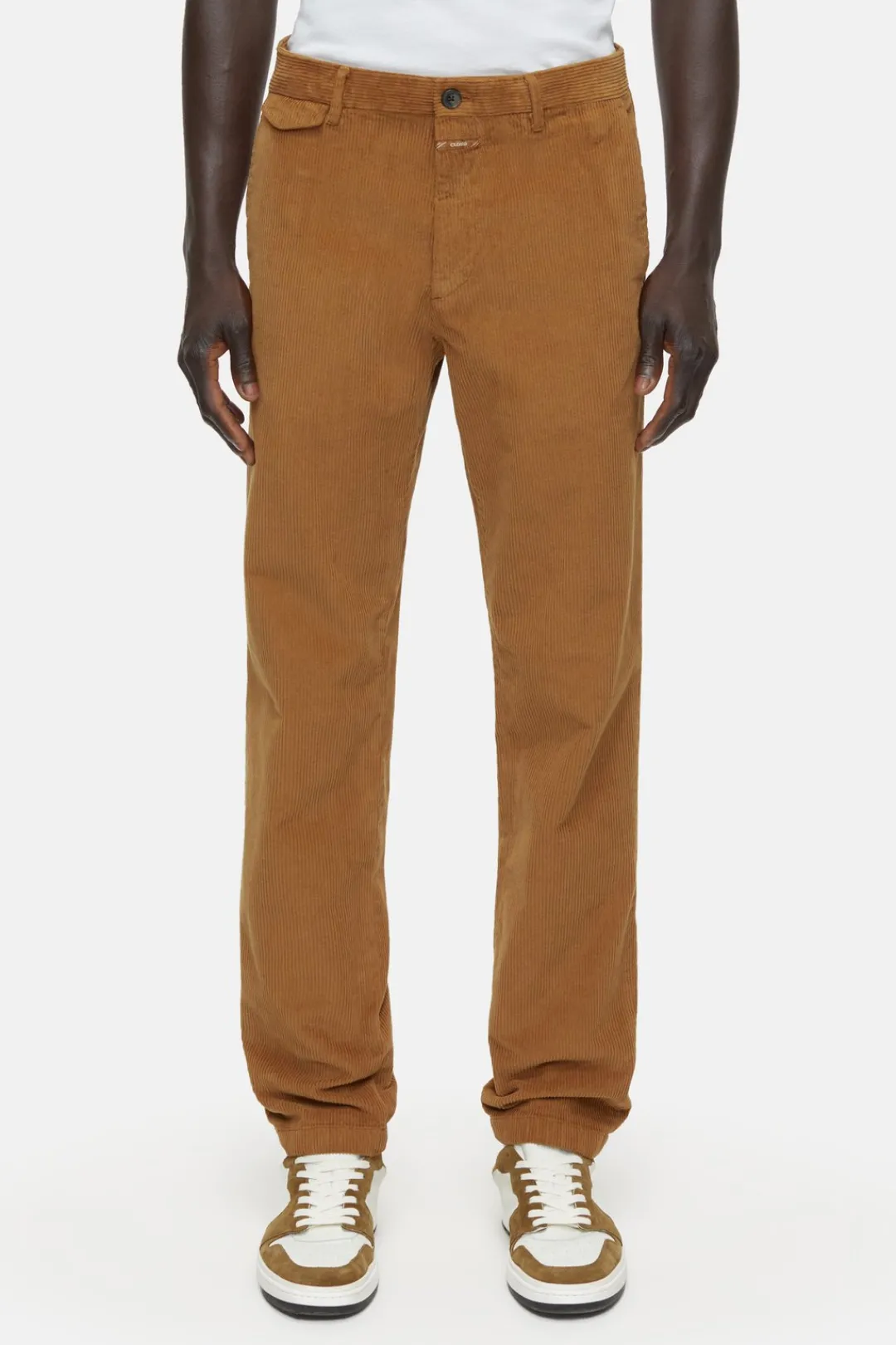Closed Regular Pants - Style Name Atelier Tapered dried tabaco Online