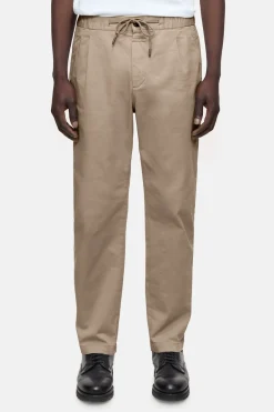 Closed Regular Pants - Style Name Vigo Tapered Natural linen