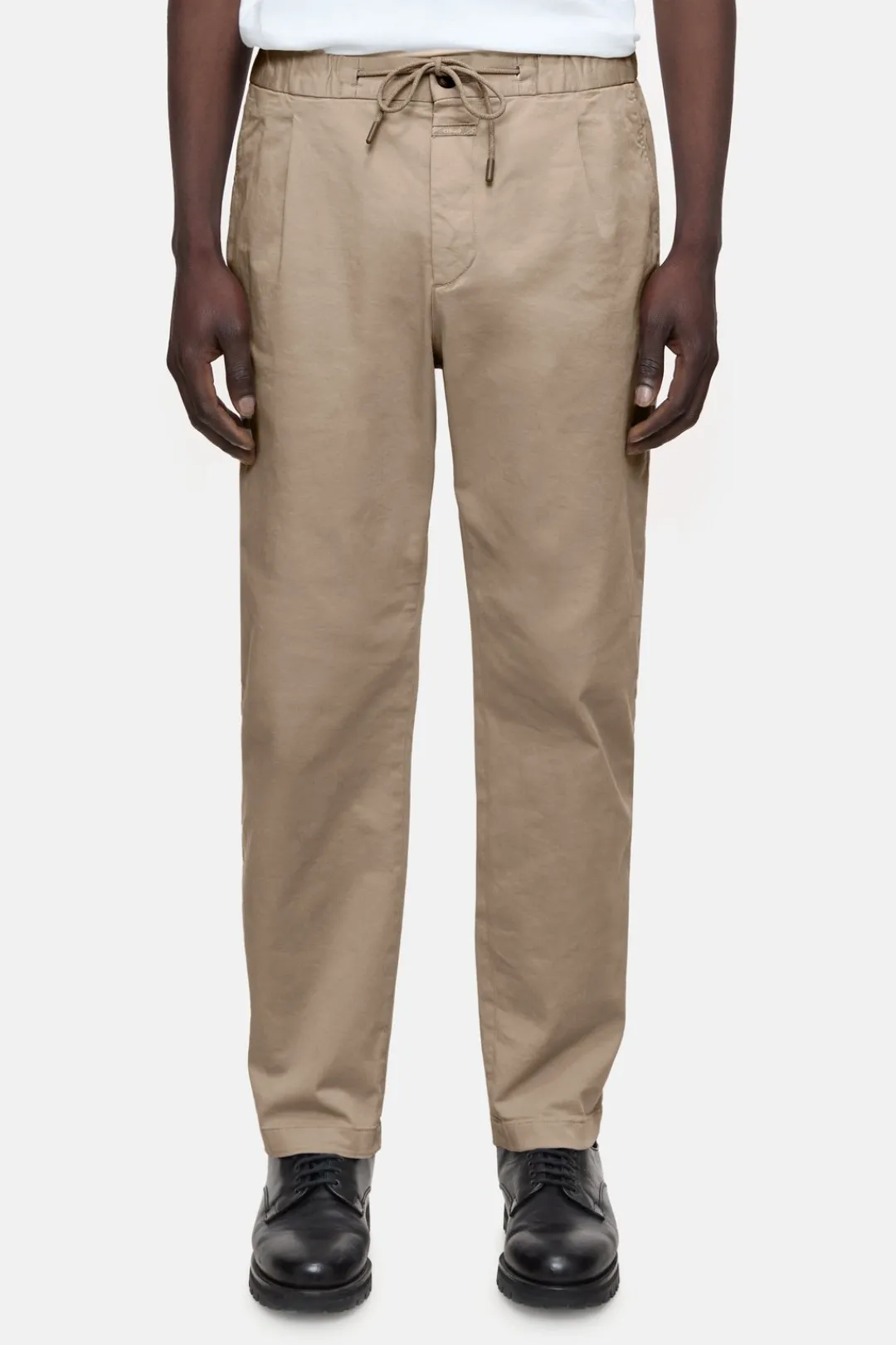 Closed Regular Pants - Style Name Vigo Tapered Natural linen