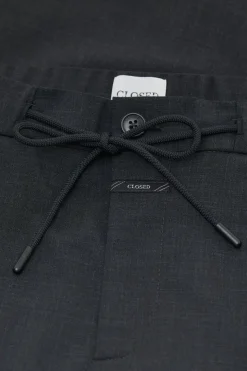 Closed Regular Pants - Style Name Vigo Tapered anthracite melange Sale