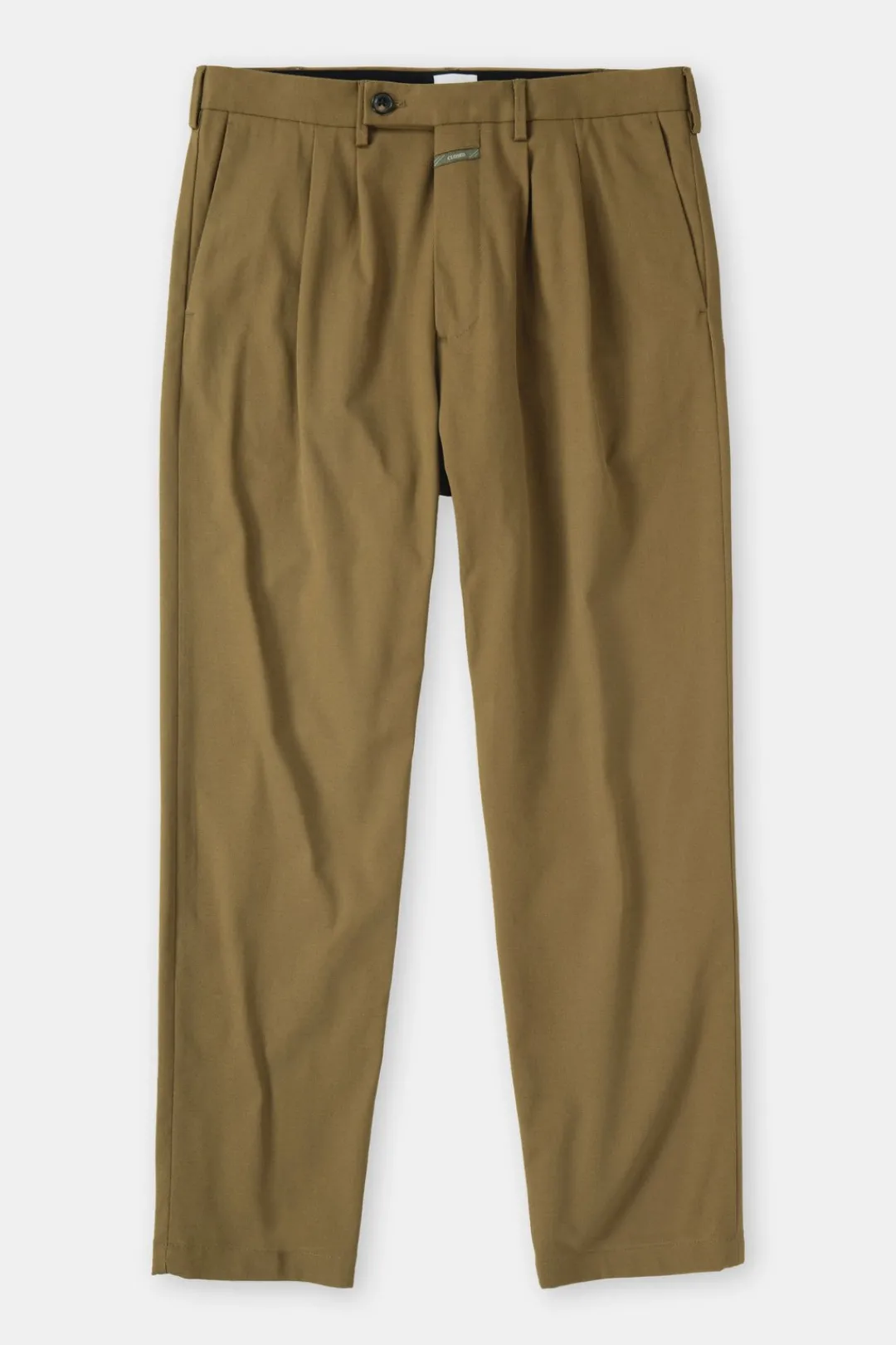Closed Regular Pants - Style Name Bergen Tapered Golden moss Online