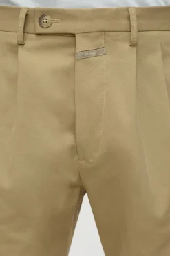 Closed Regular Pants - Style Name Bergen Tapered Taupe beige Outlet