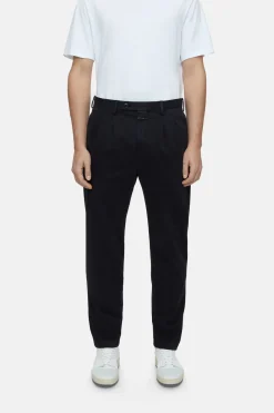 Closed Regular Pants - Style Name Bergen Tapered Black Discount