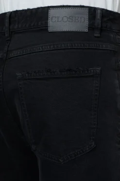 Closed Regular Pants - Style Name Bergen Tapered Black Discount