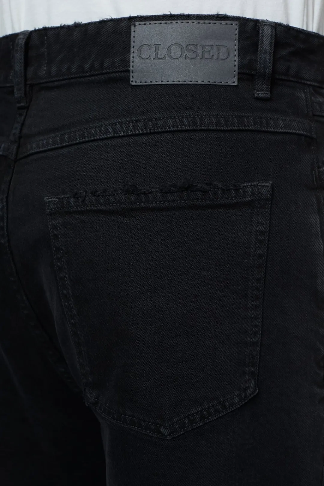 Closed Regular Pants - Style Name Bergen Tapered Black Discount