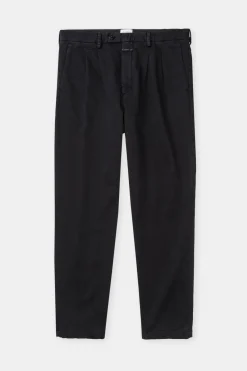 Closed Regular Pants - Style Name Bergen Tapered Black Discount